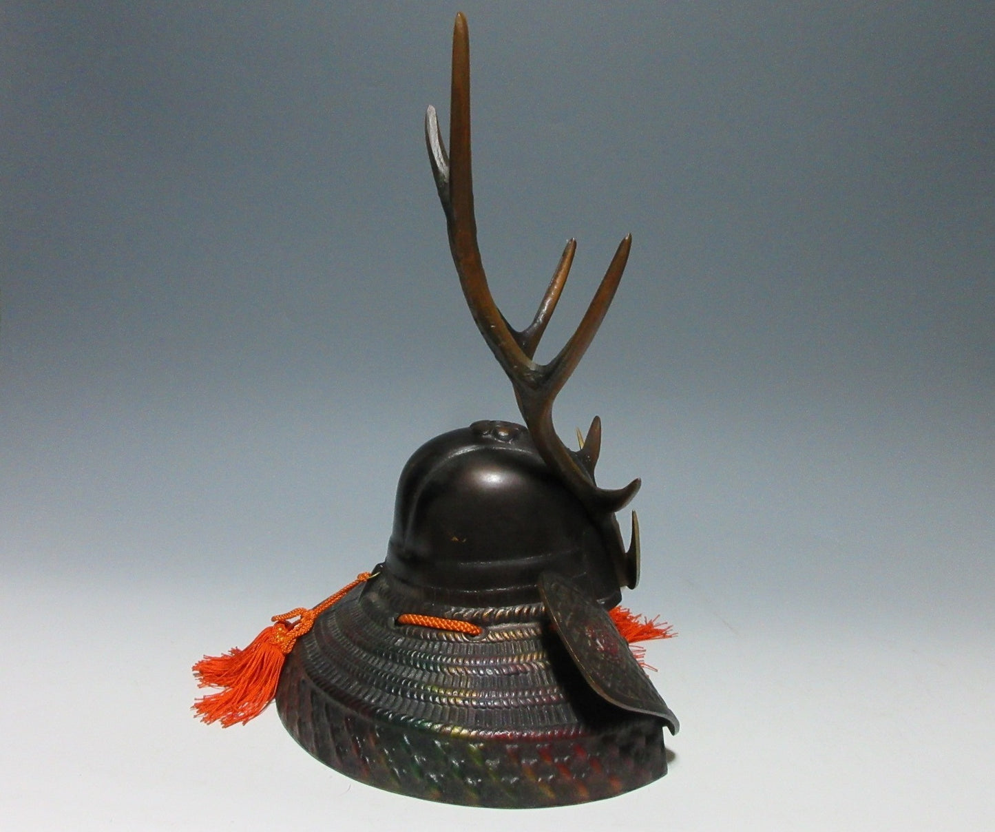 Yamanaka Shikanosuke Antler Kabuto Okimono