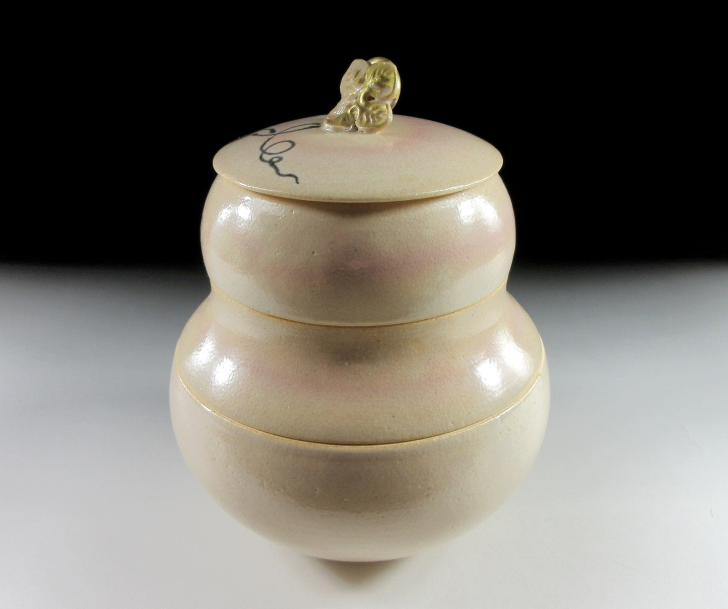 Kyo-ware Hyotan Jubako #2