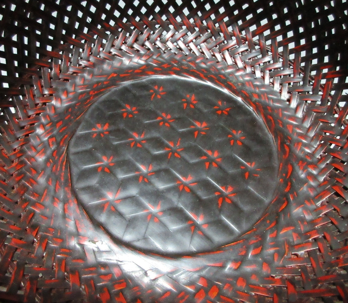 Rantai Shikki Urushi Lacquerware Basket