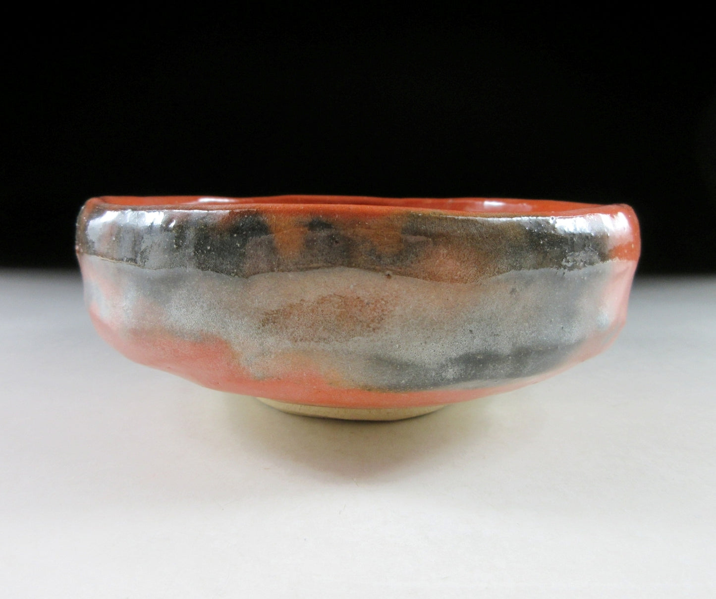 Sasaki Shoraku Aka Raku Hira Chawan