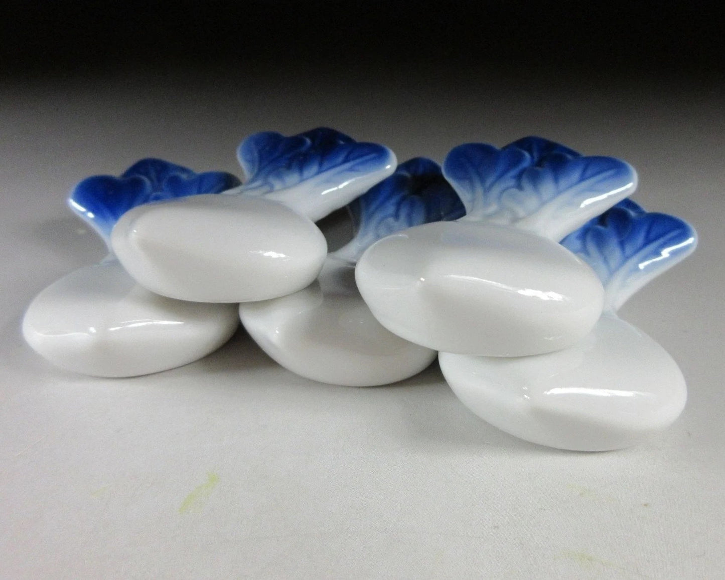 Set of Five Radish Chopstick Rests