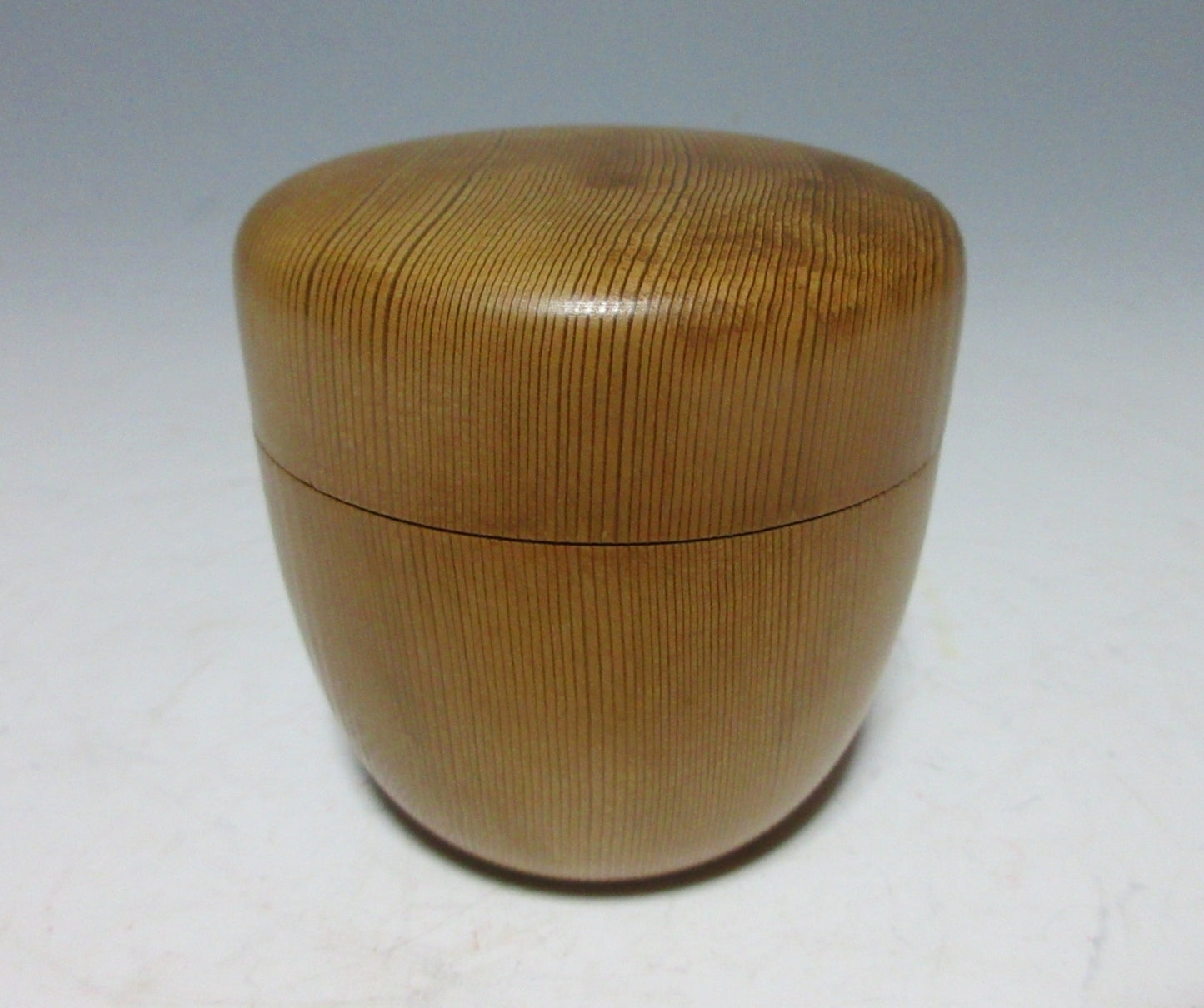 Wood Natsume with Hotani Komei Inscription