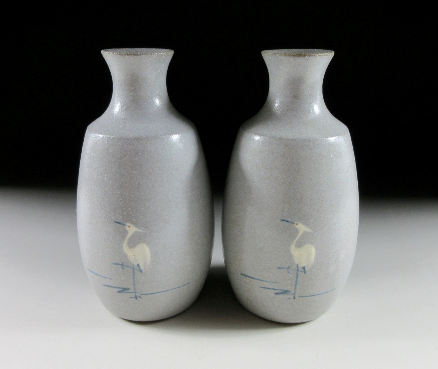 Tachikichi Egret Sake Set