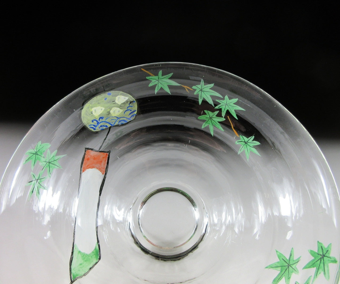 Hirohata Kunihiko Giyaman Glass Chawan