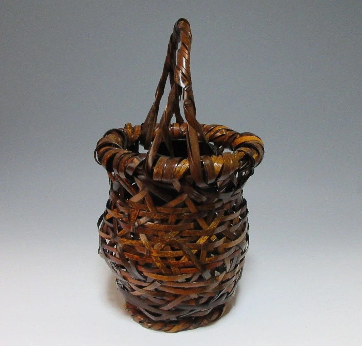Bamboo Ikebana Basket