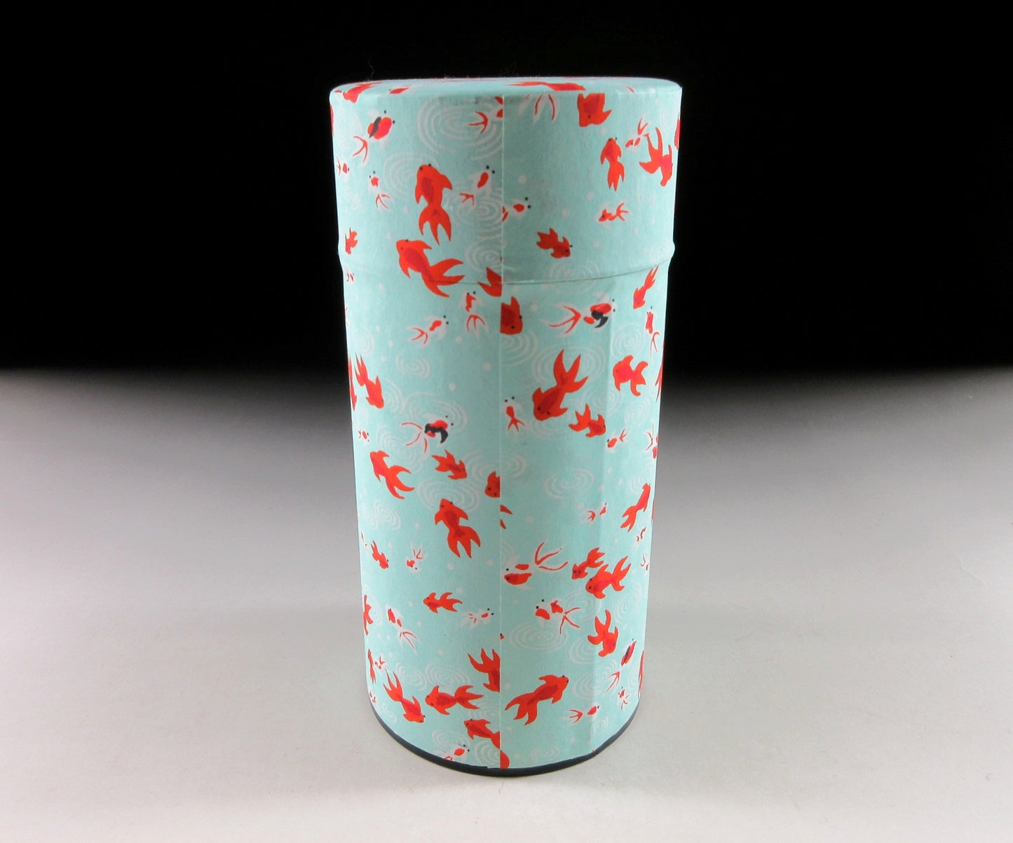 Tin Tea Canister with Washi