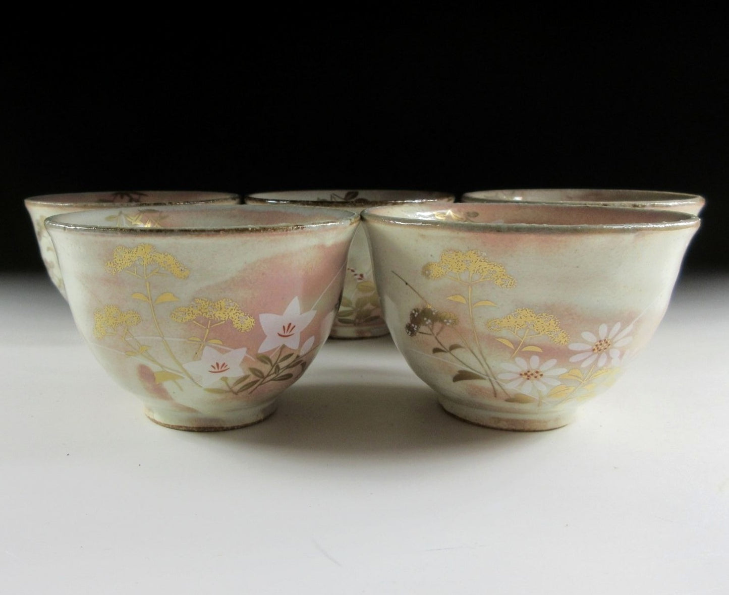 Seven Flowers of Autumn Sencha Teacups