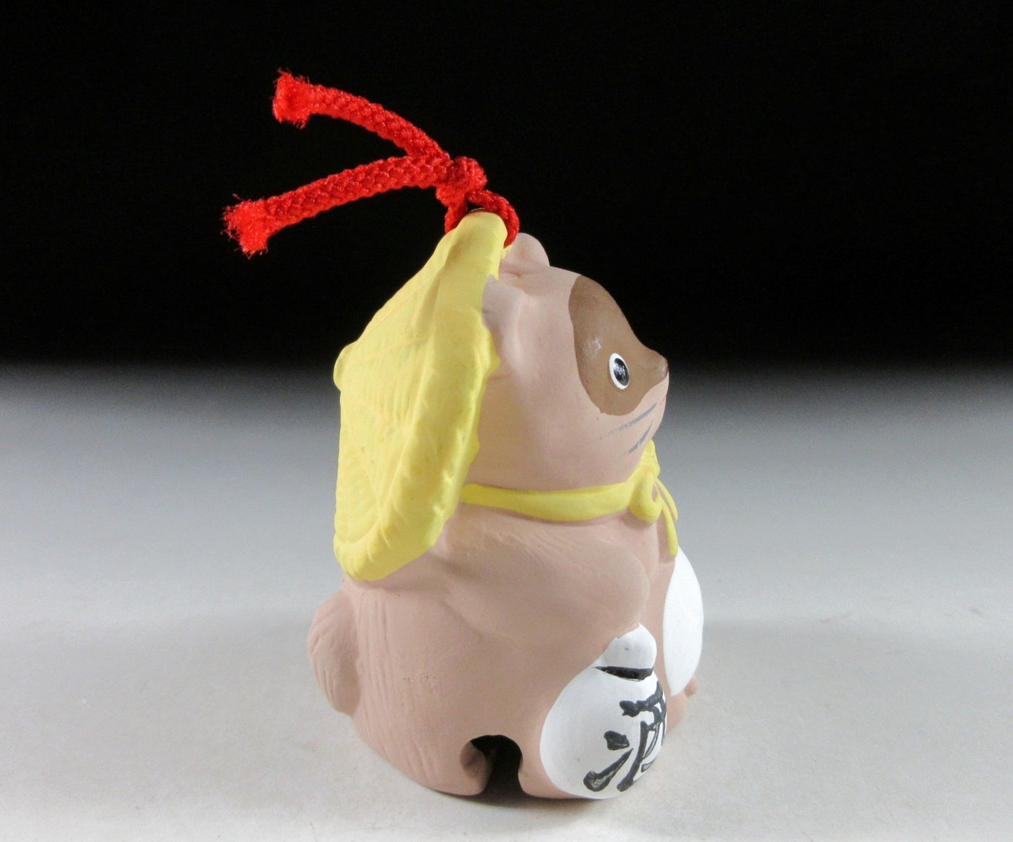 Small Earthenware Tanuki Bell