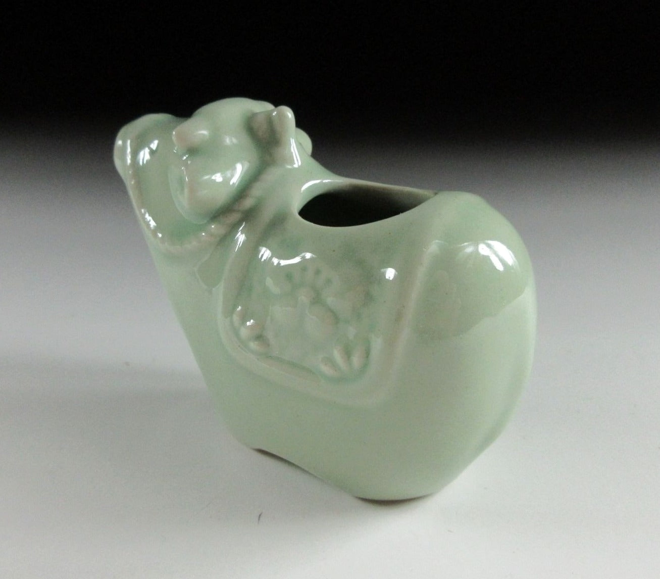 Celadon Year of the Ox Toothpick Holder