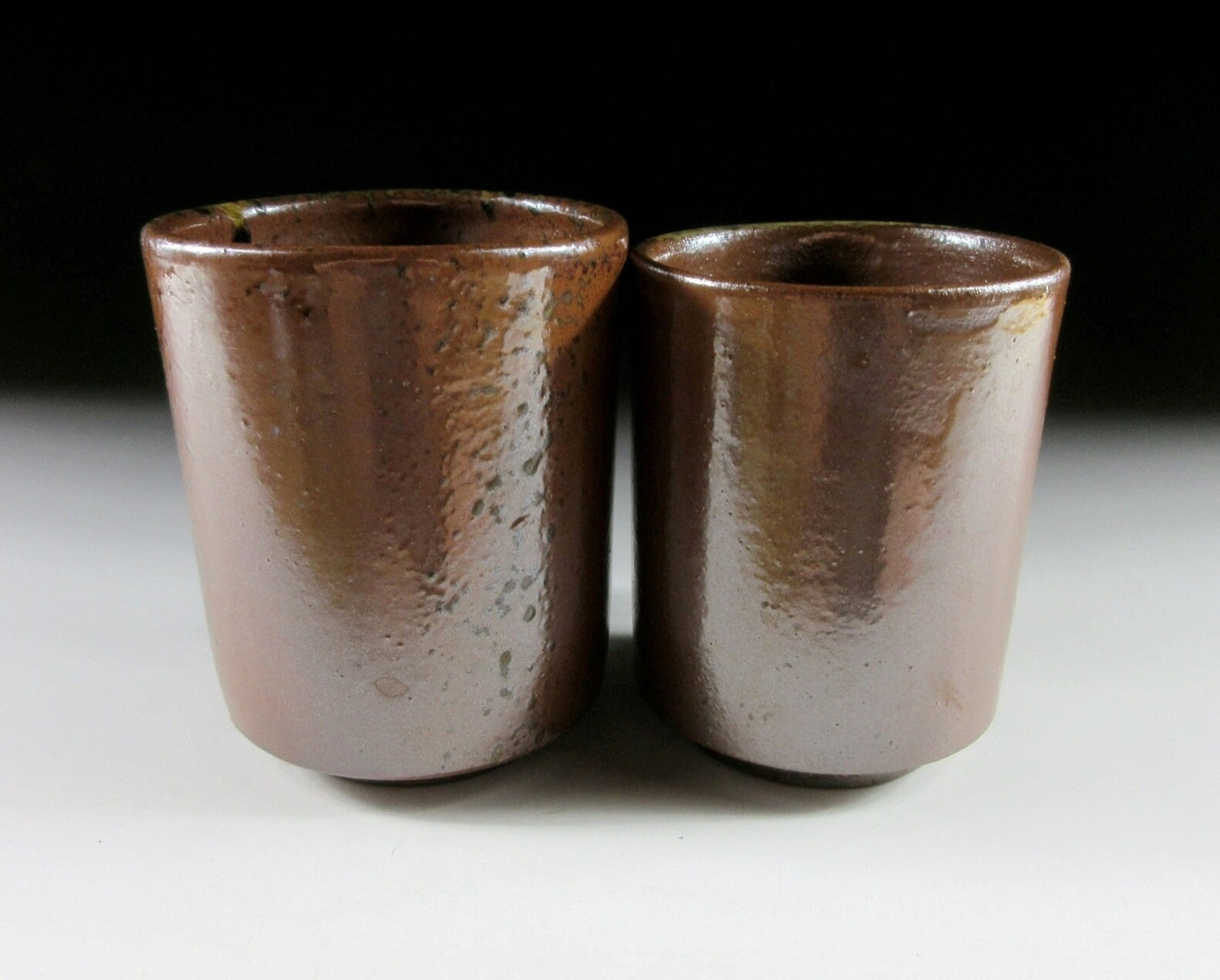 Tanba-ware Yunomi Tea Cups