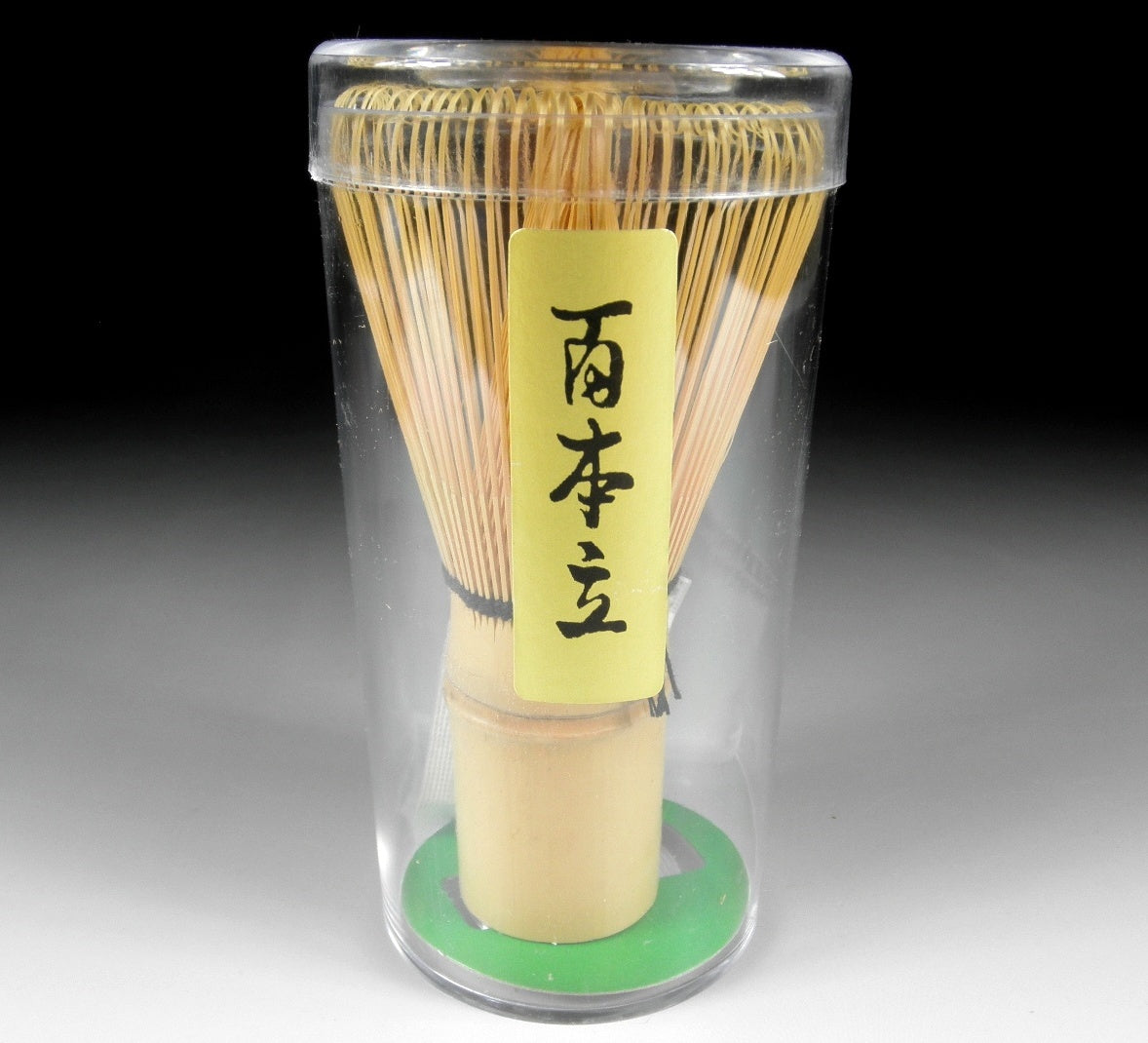 Bamboo Chasen & Plain Green Kusenaoshi