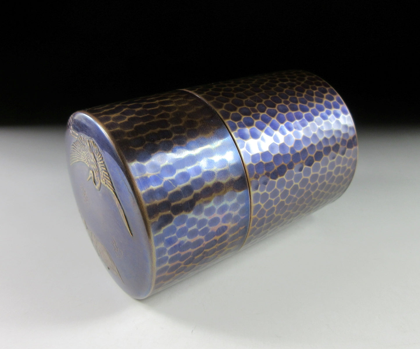 Echigo Tsubame Copper Chazutsu Tea Caddy