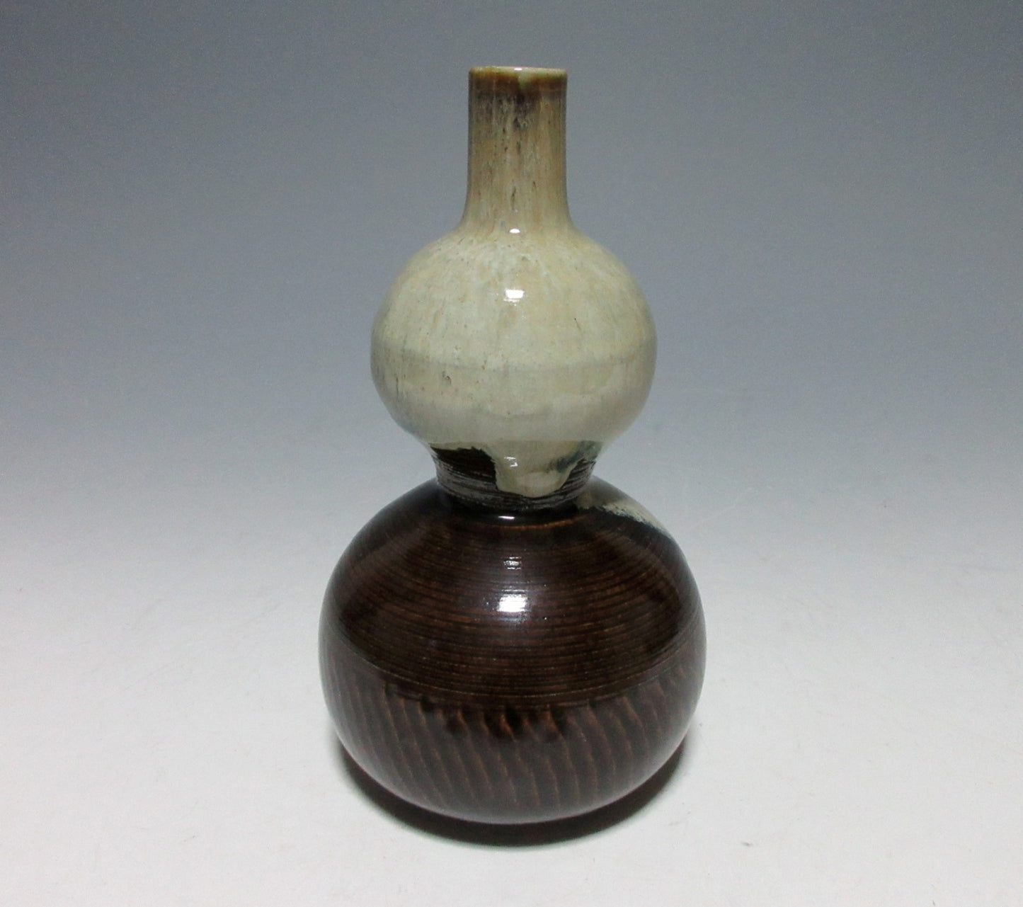 Gourd-Shaped Takatori-ware Vase