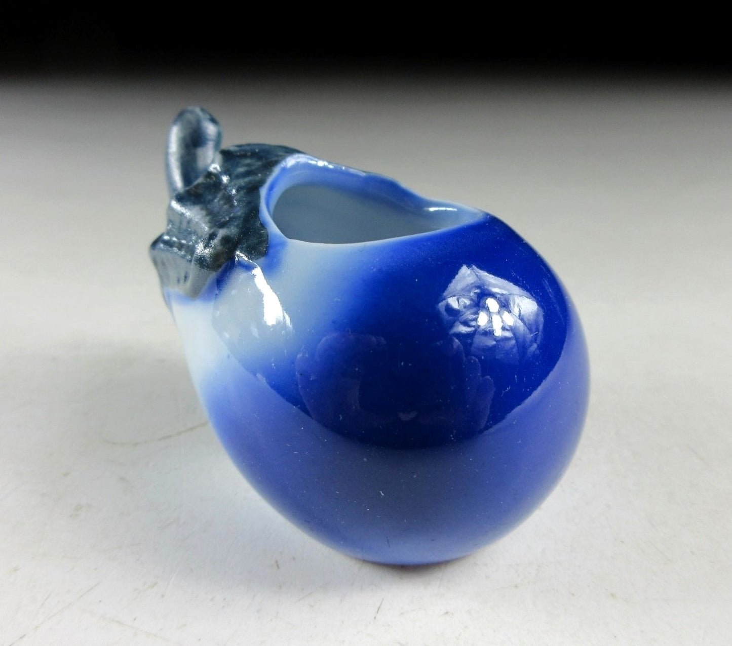 Vintage Eggplant Toothpick Holder