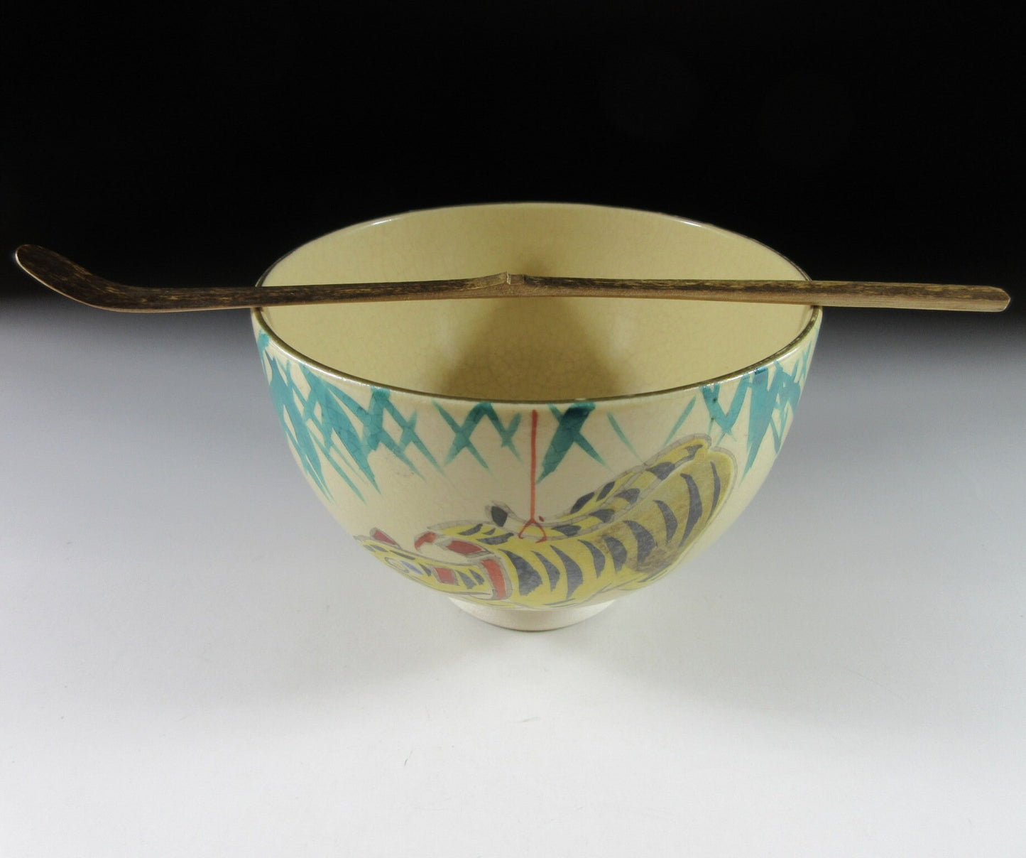 Heian Seiho Hariko Tiger Chawan