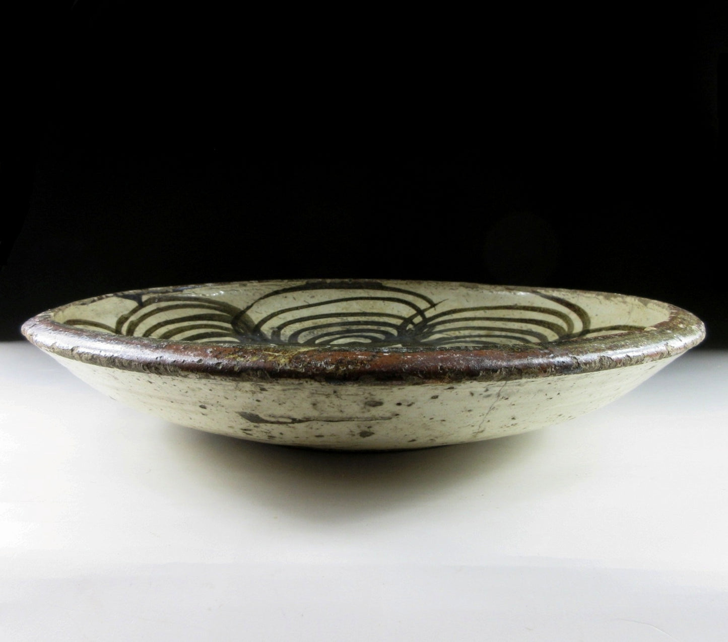 Large Edo Antique Umanome Plate