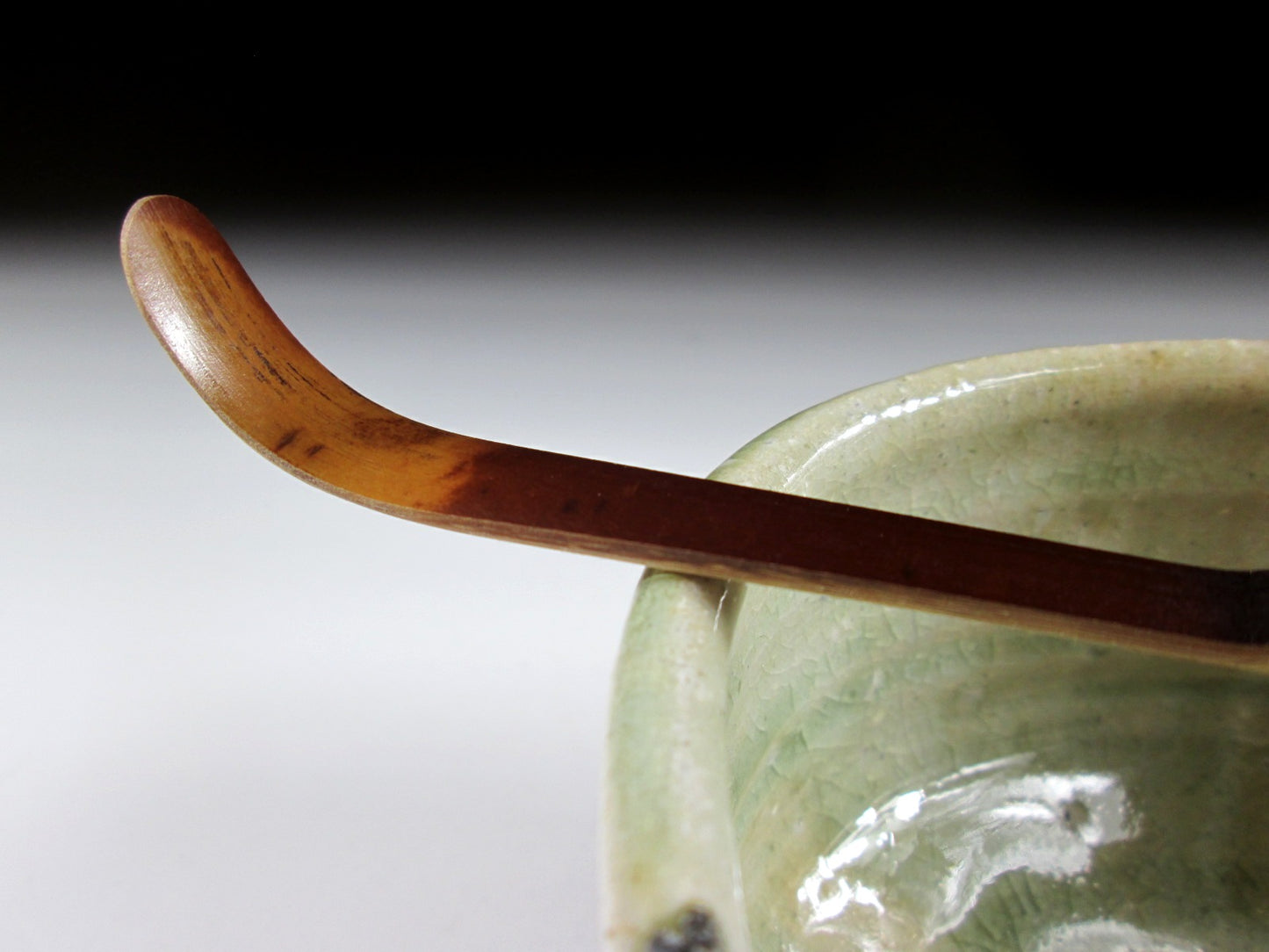 Susutake Smoked Bamboo Chashaku