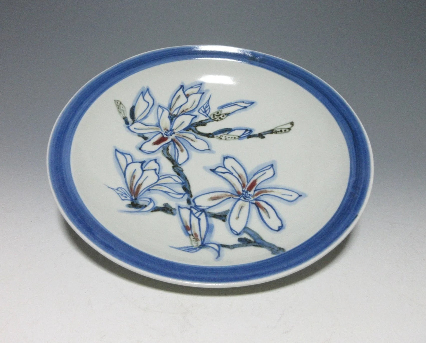 Morimoto Noboru Hakuji Porcelain Plate