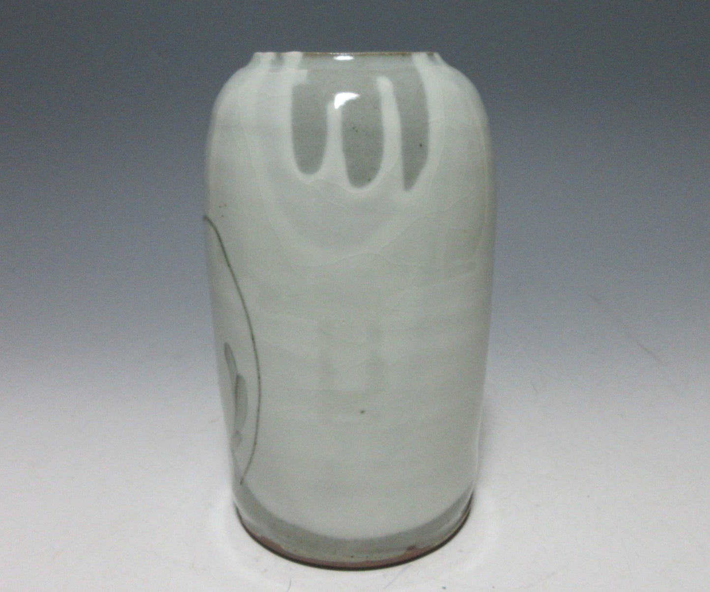 Ogami Takumi Celadon Glaze Ise Ebi Vase