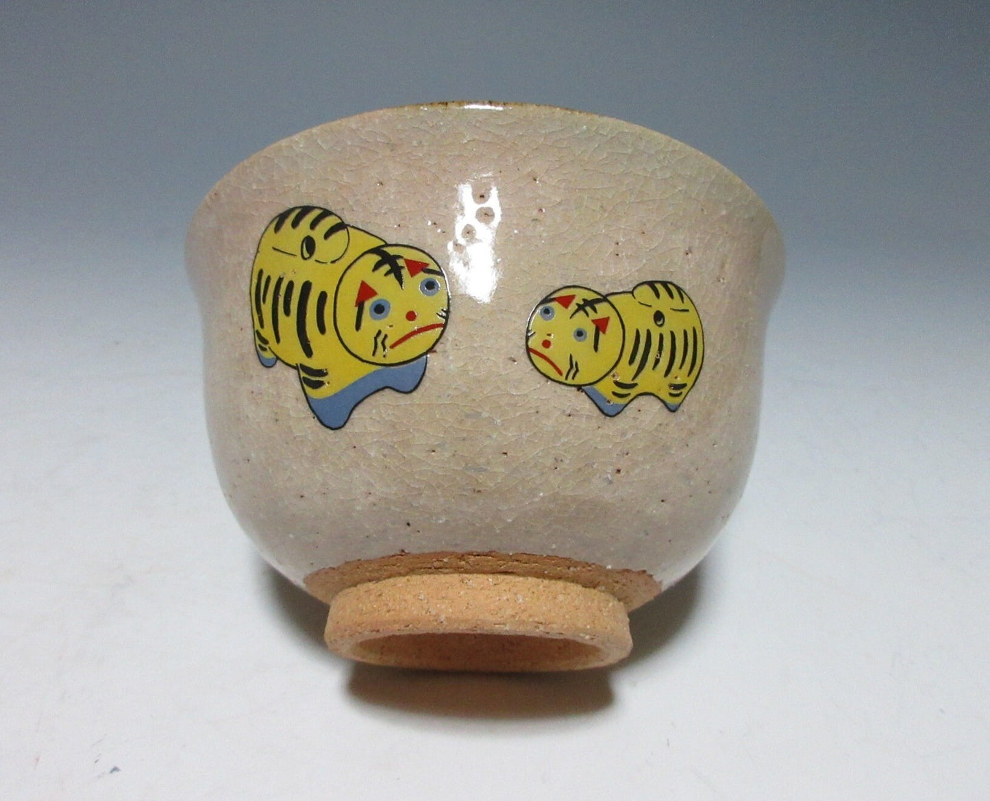 Kiyomizu-ware Year of the Tiger Chawan