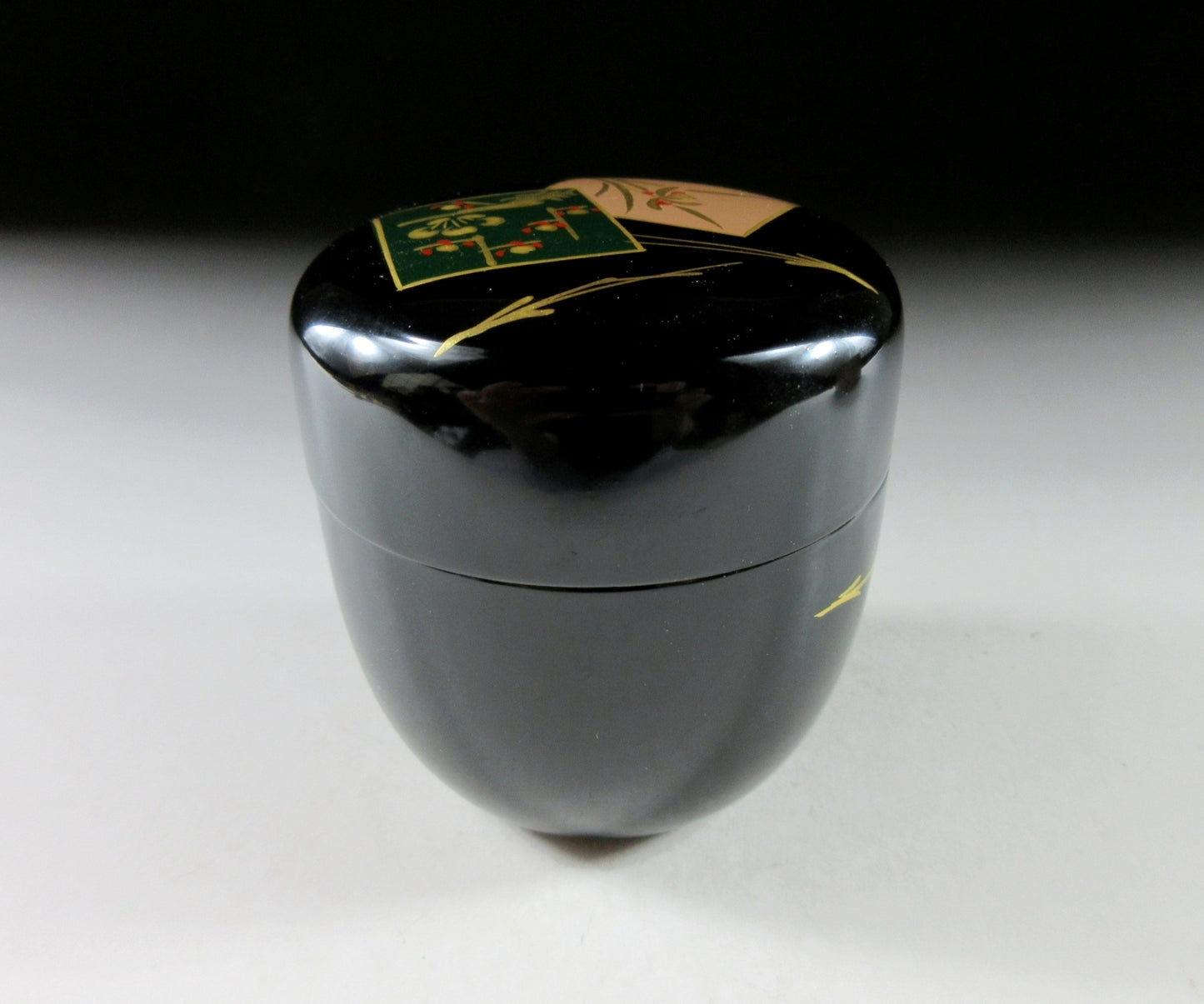 Urushi Lacquerware Shochikubai Natsume
