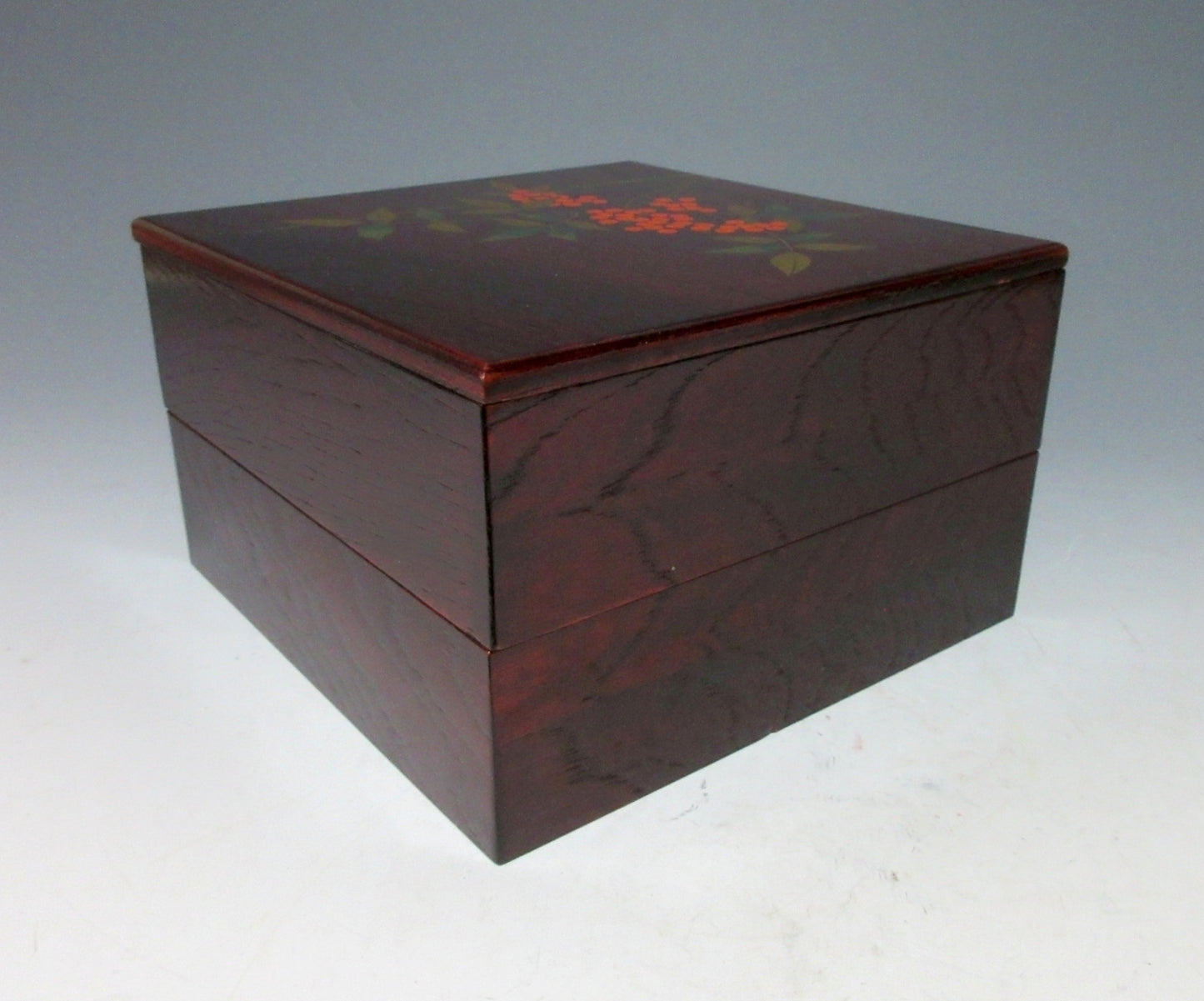 Wooden Nandina Berry Jubako
