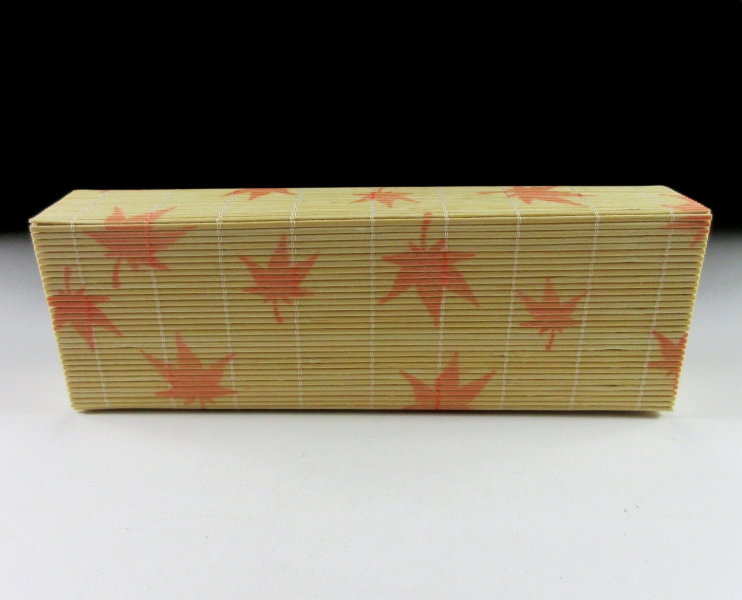 Momiji Pattern Sudare Sweets Case