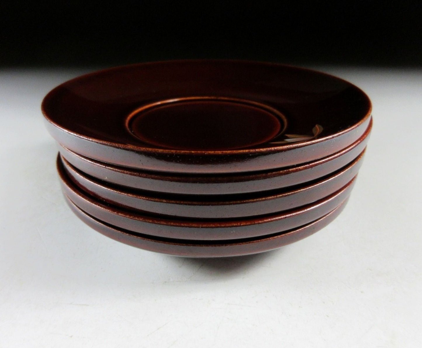 Set of Five Yamanaka-nuri Chataku