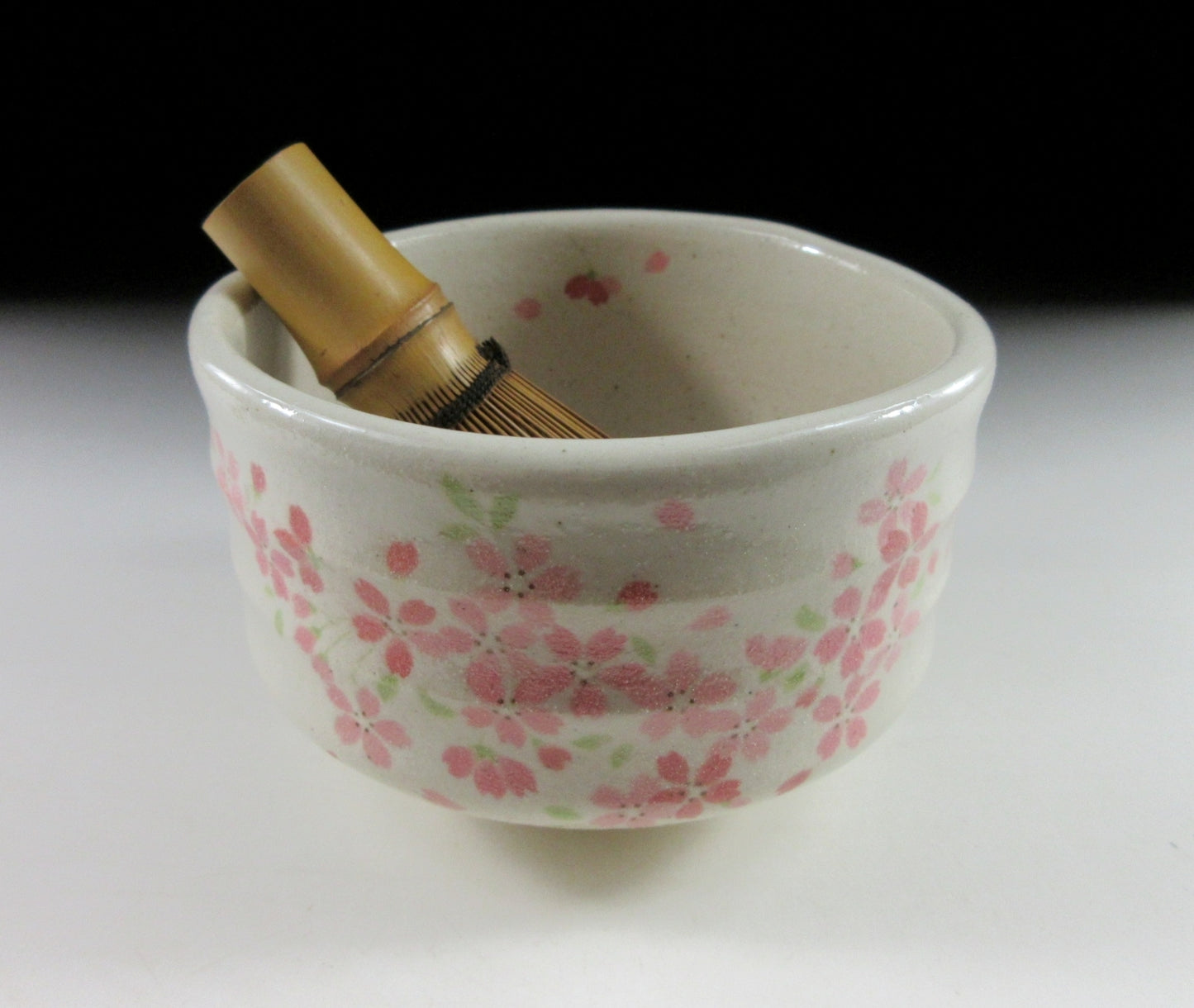Kato Shozan Cherry Blossom Chawan