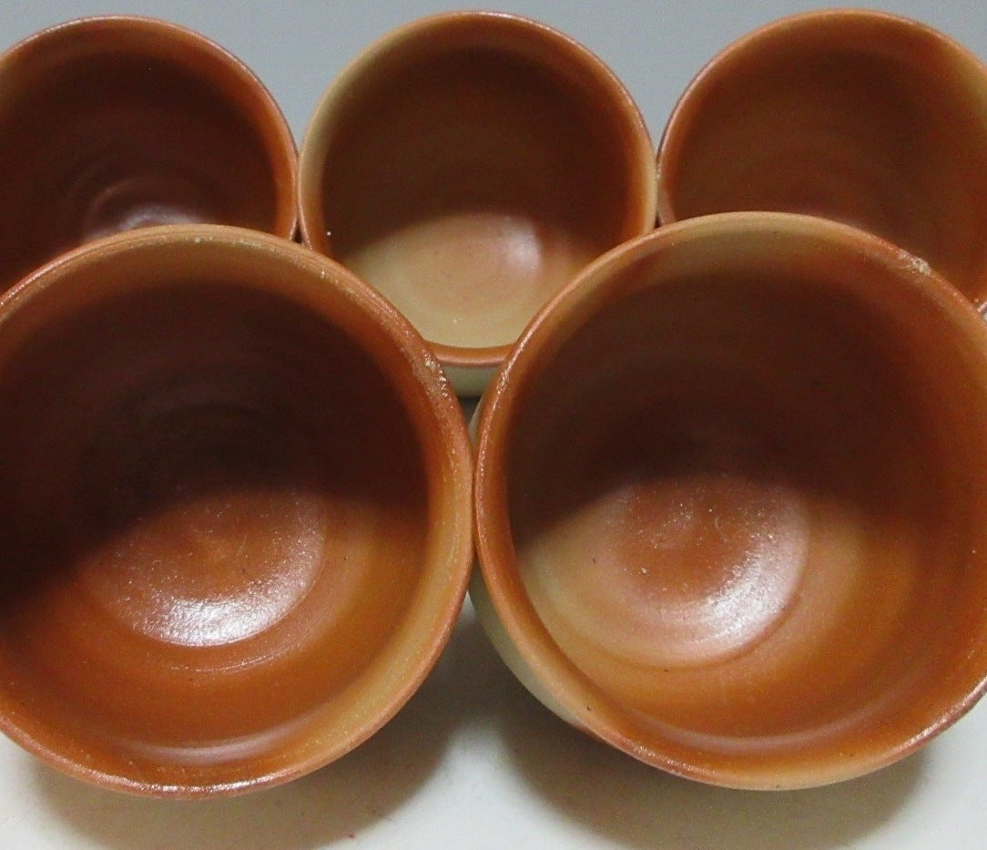 Horikawa Kyohei Bizen-ware Tea Cups