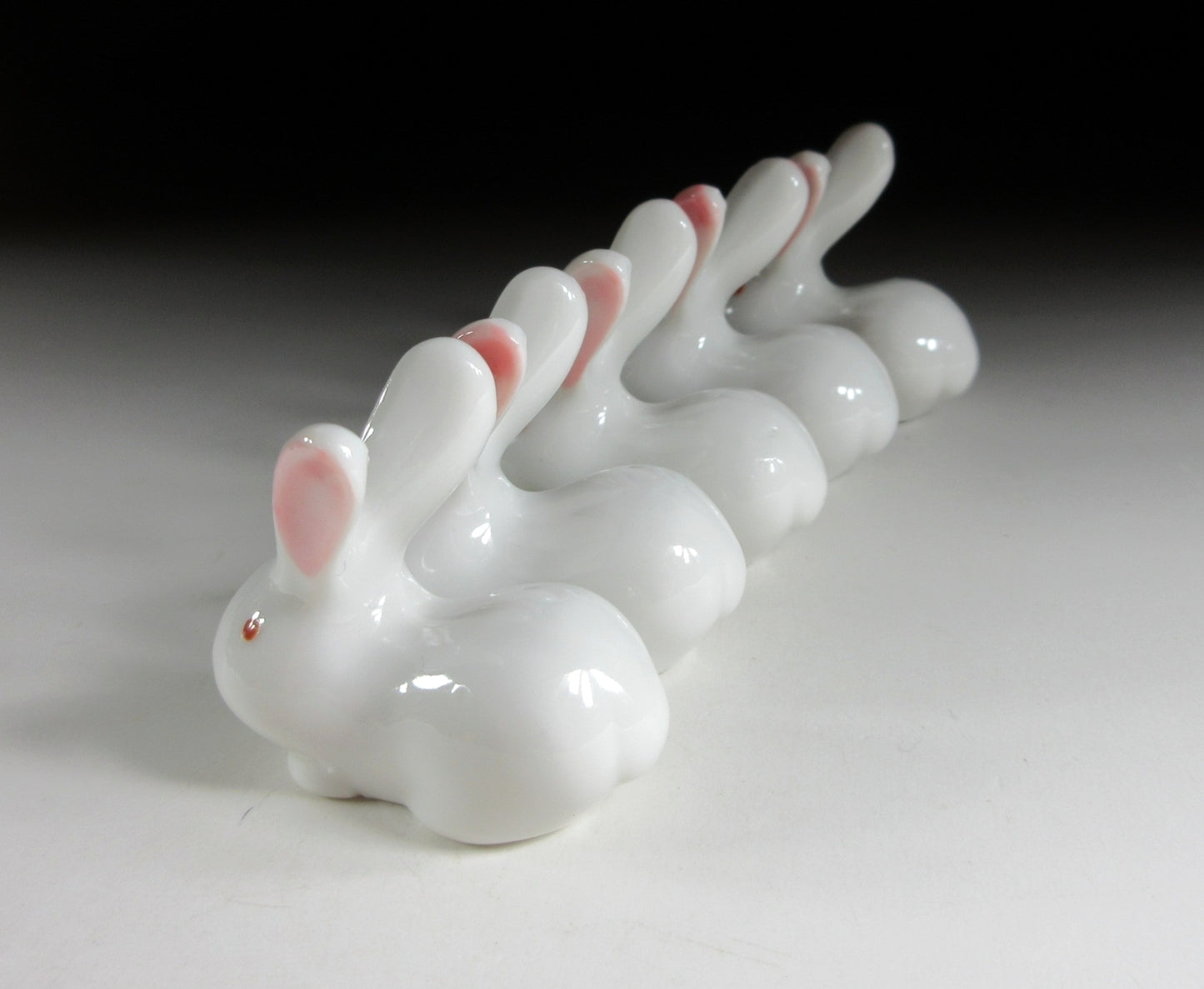 Set of Five Rabbit Chopstick Rests