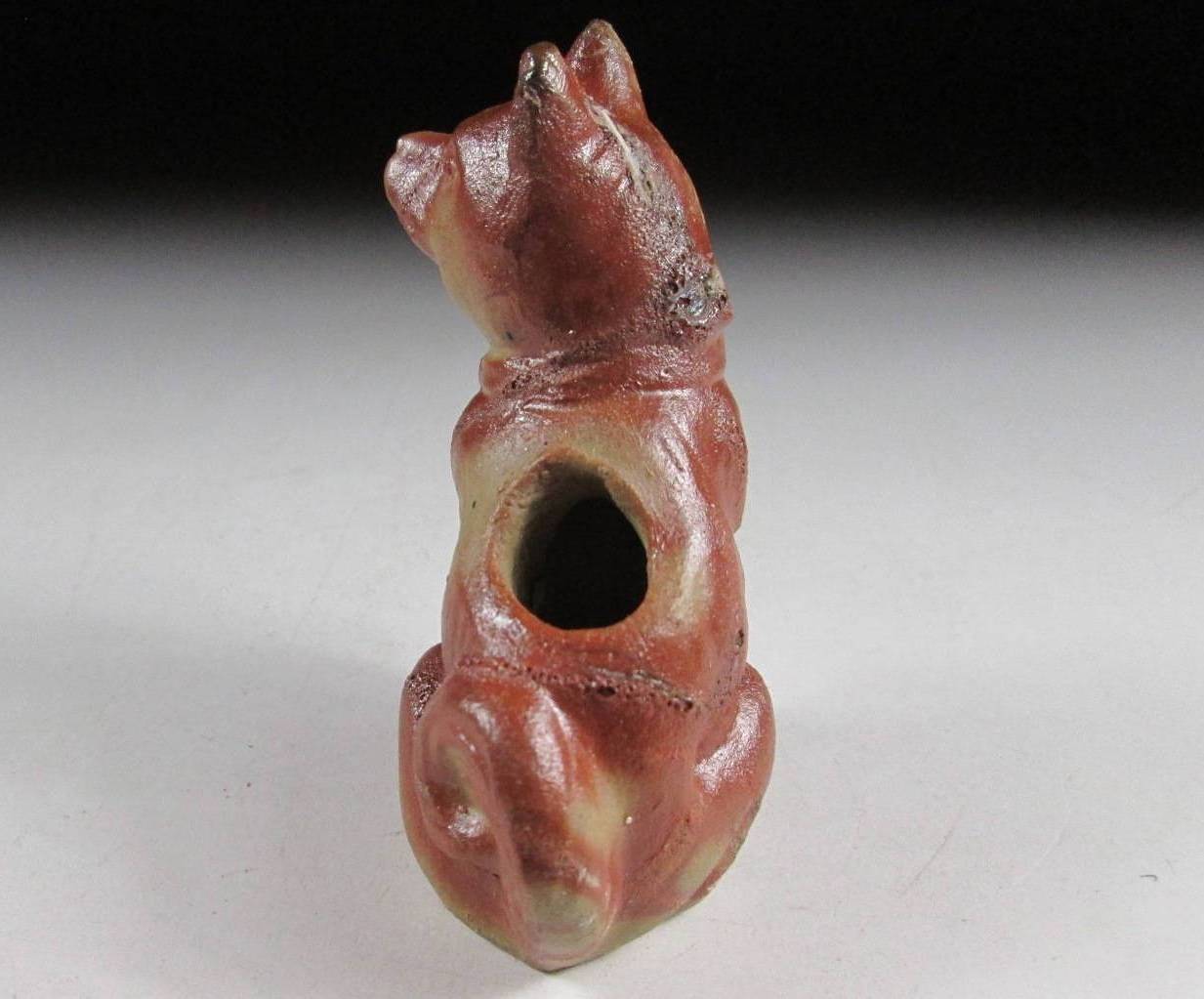Bizen Year of the Dog Toothpick Holder