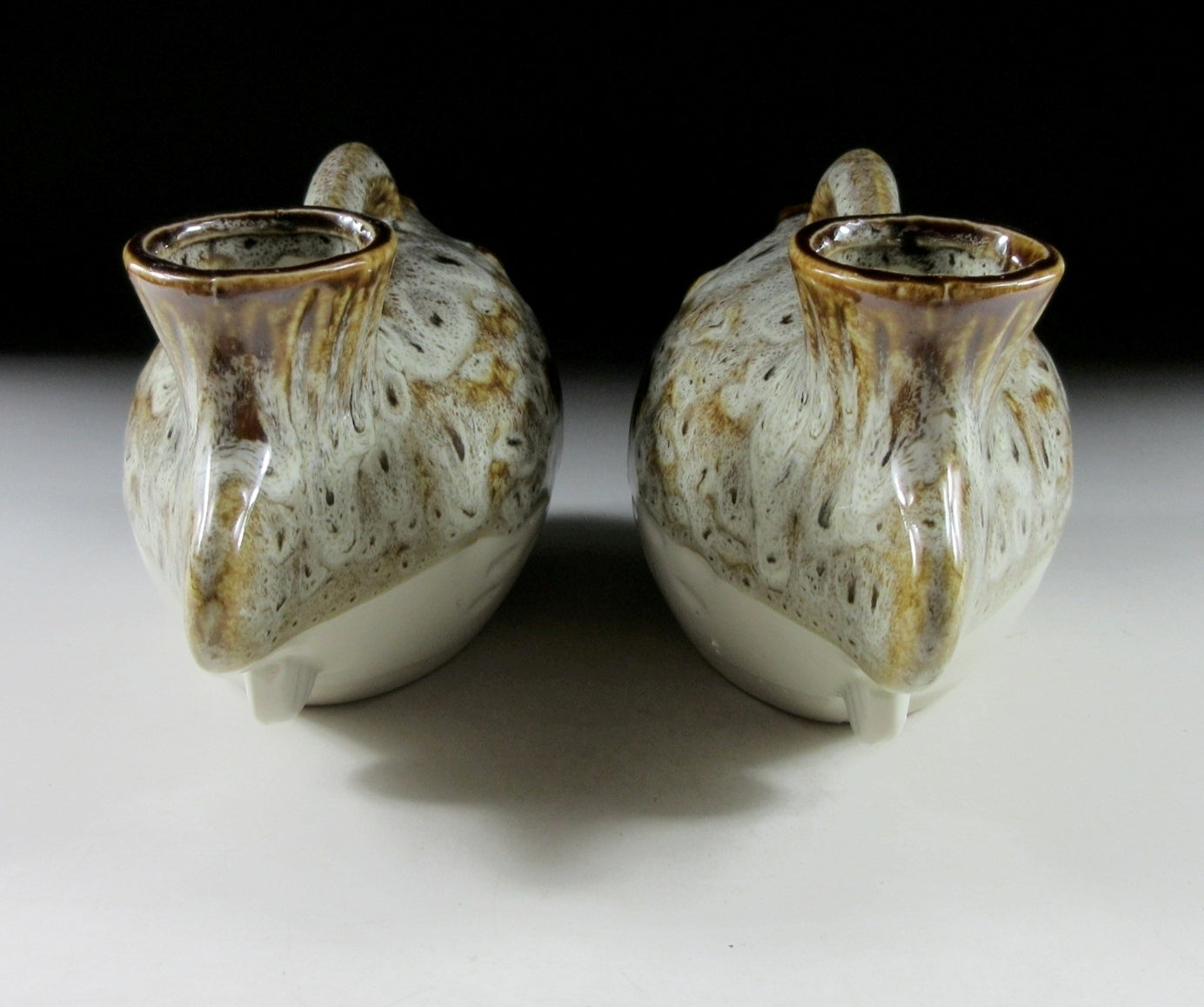 Pair of Vintage Fugu Tokkuri