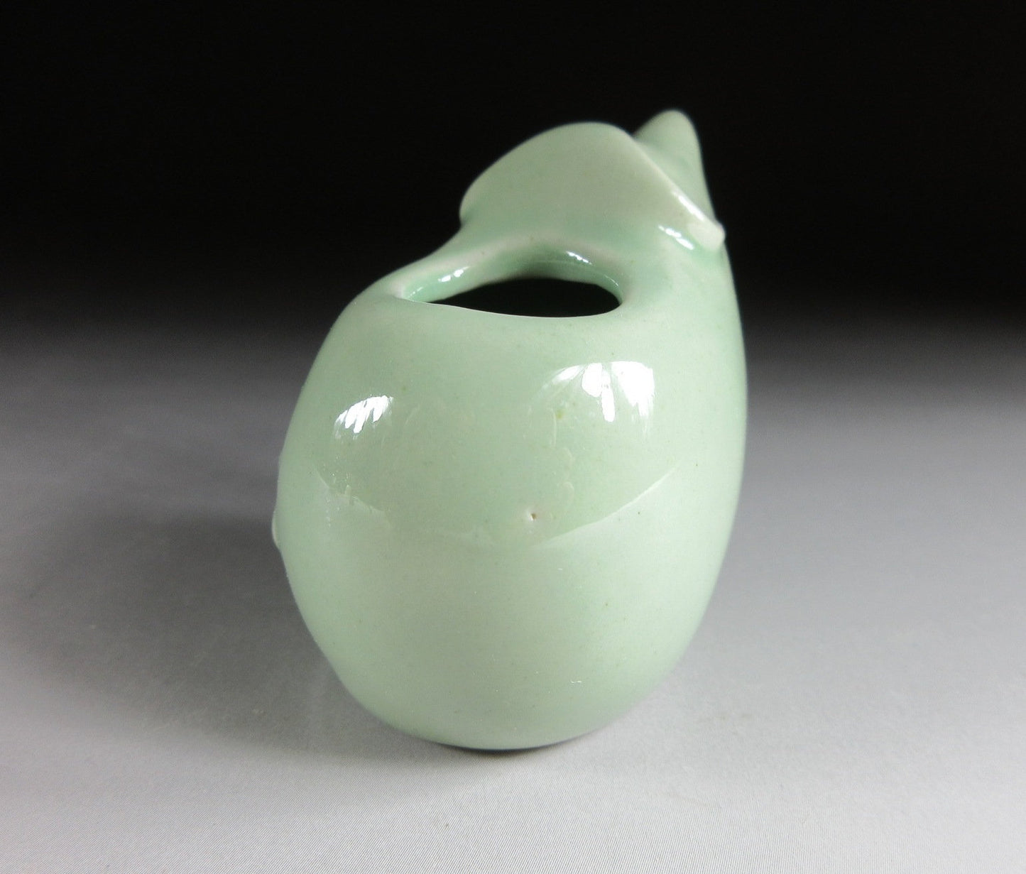 Celadon Glaze Year of the Rat Toothpick Holder