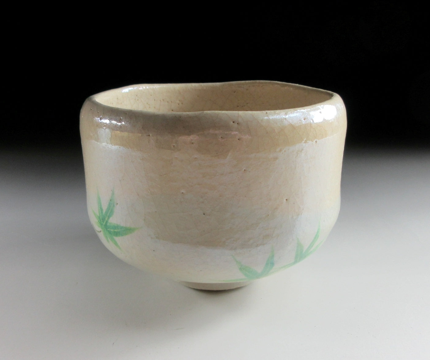 Yoshimura Rakunyu III Kaede Raku Chawan