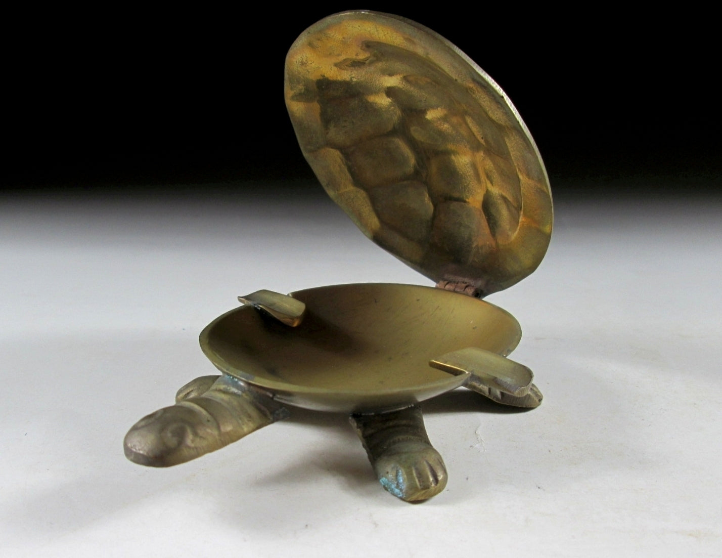 Small Brass Ashtray from India