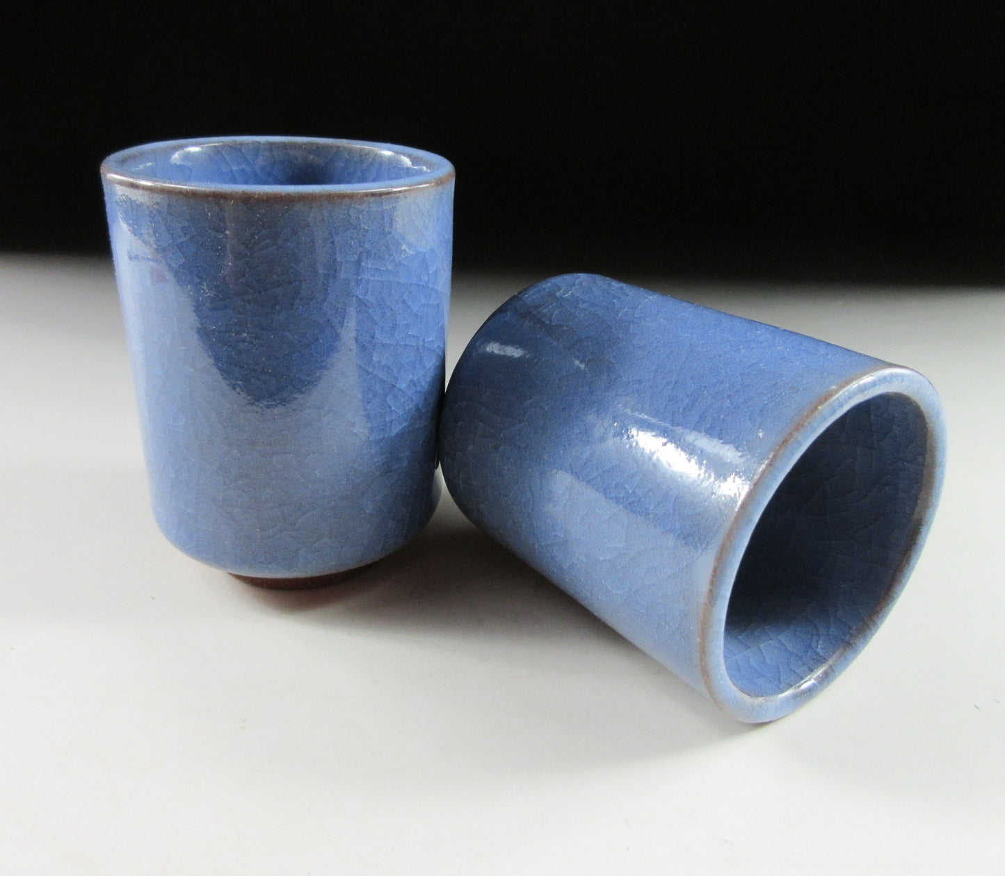 Pair of Kiyomizu-ware Yunomi