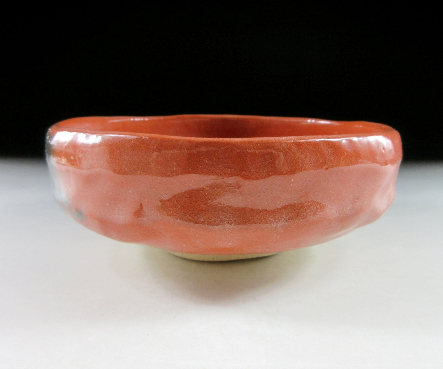 Sasaki Shoraku Aka Raku Hira Chawan