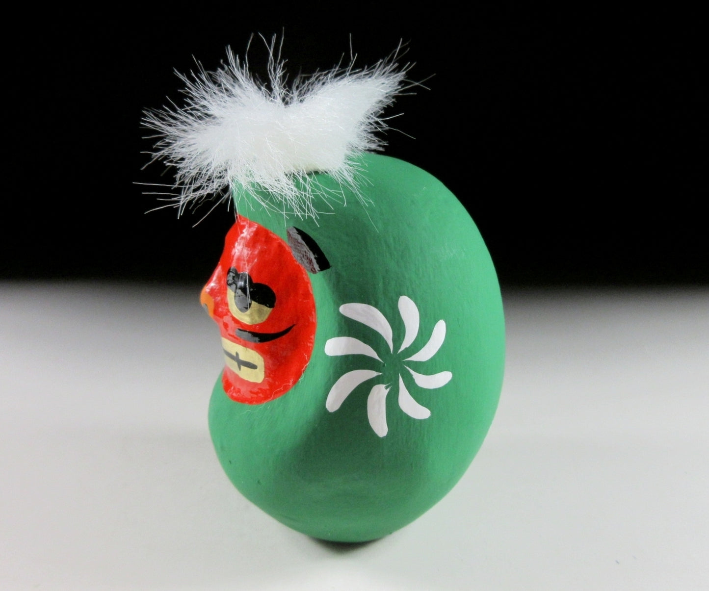 Papier-mâché Shishimai Daruma #1