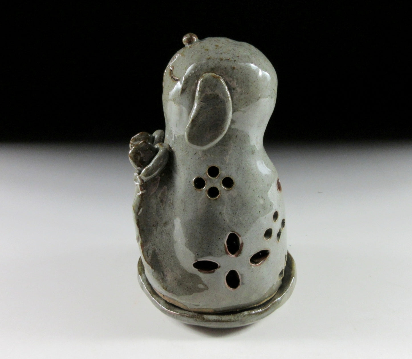 Mashiko-ware Jizo Cone Incense Burner #1