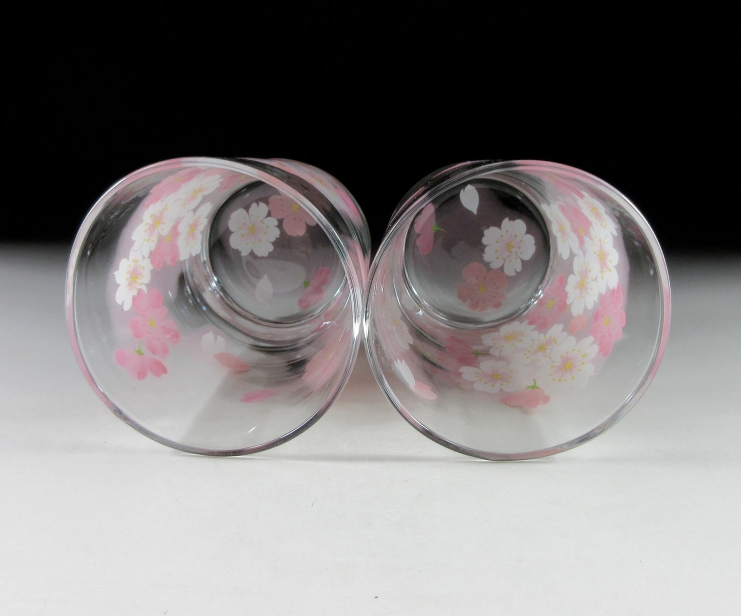 Pair of Sakura Drinking Glasses