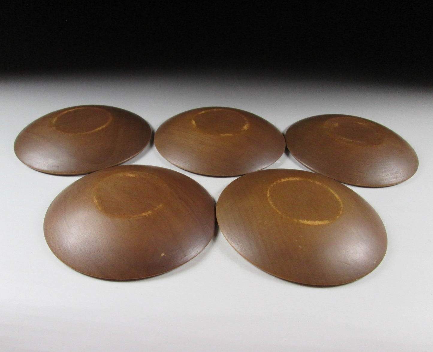 Set of Five Hida Lacquerware Chataku
