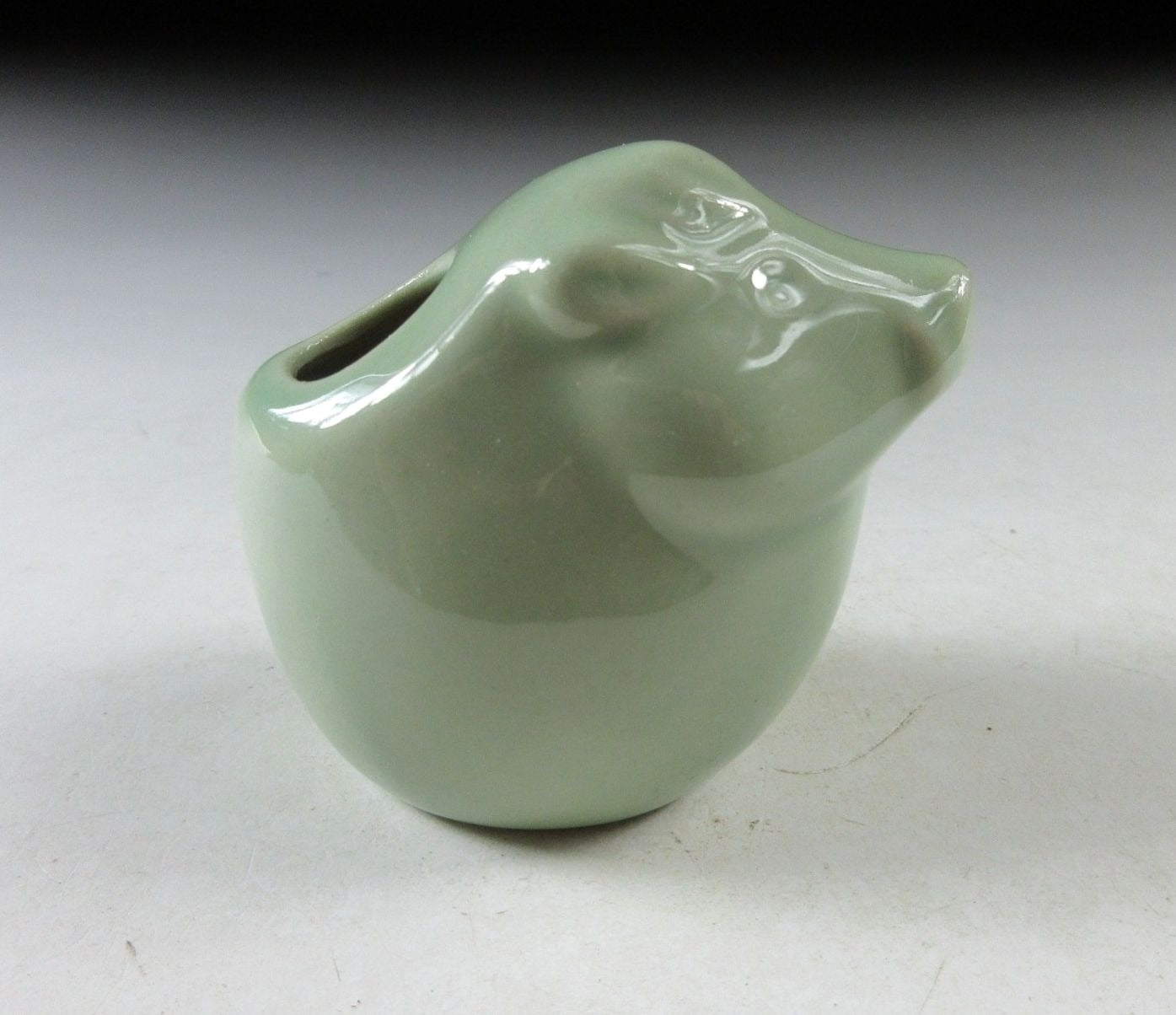 Celadon Year of the Boar Toothpick Holder
