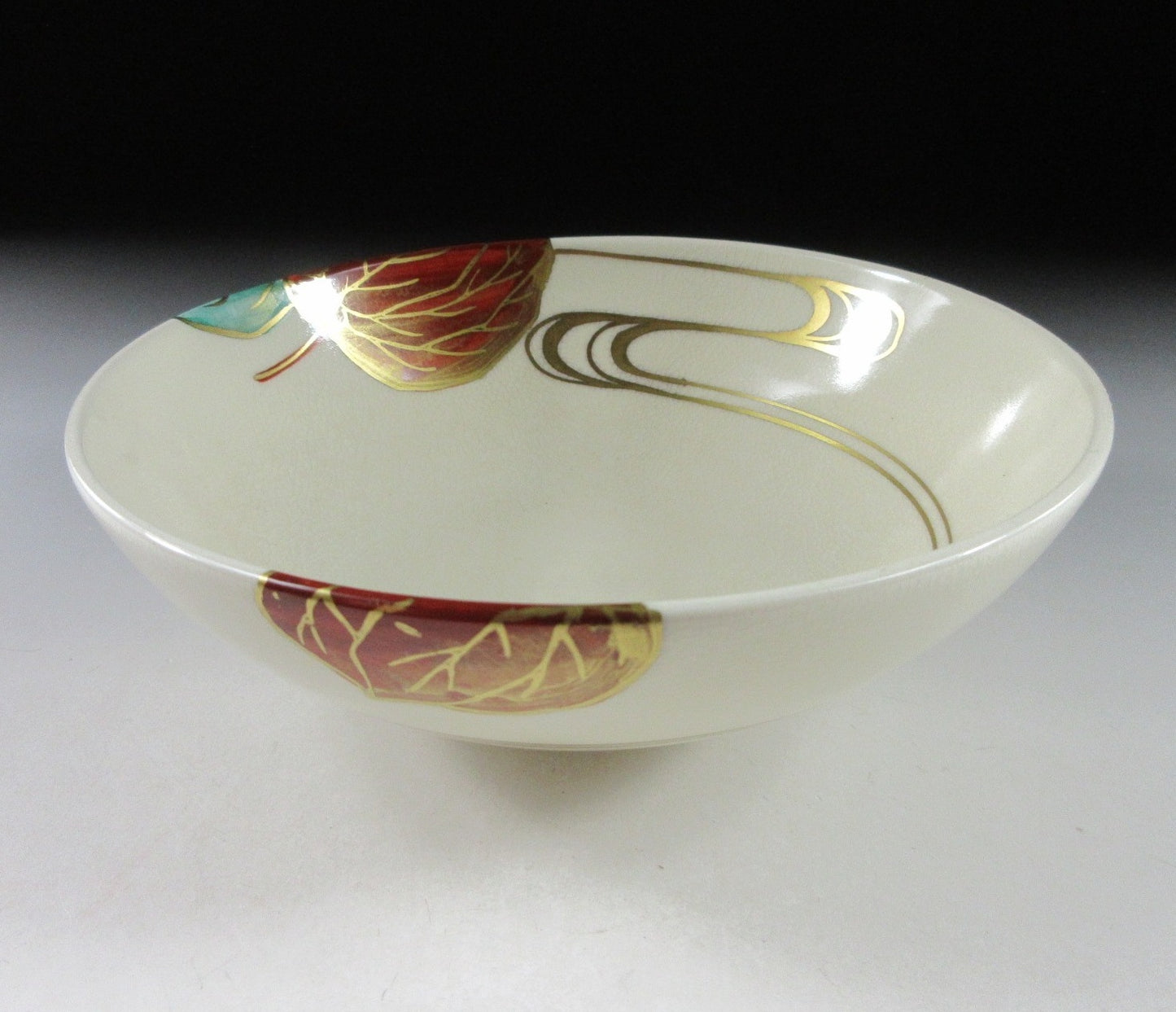 Kyo-ware Lantern Fruit Chawan