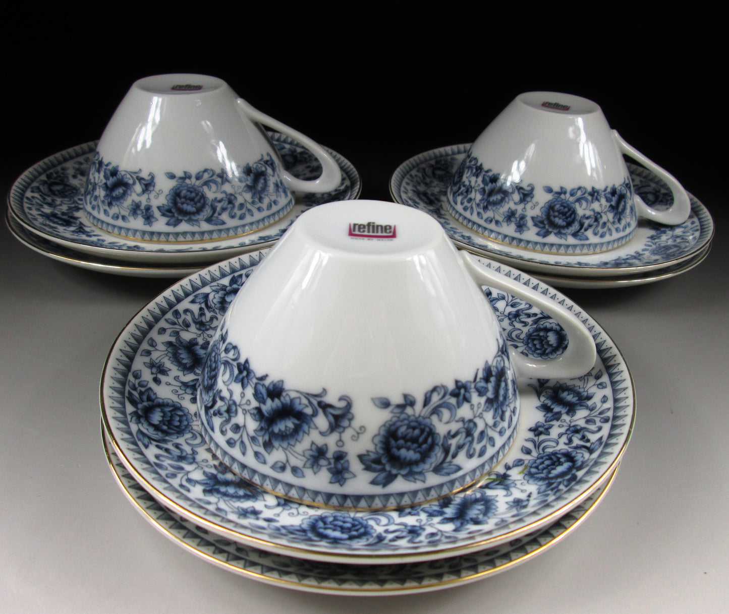 Hoya Japan Cups and Saucers