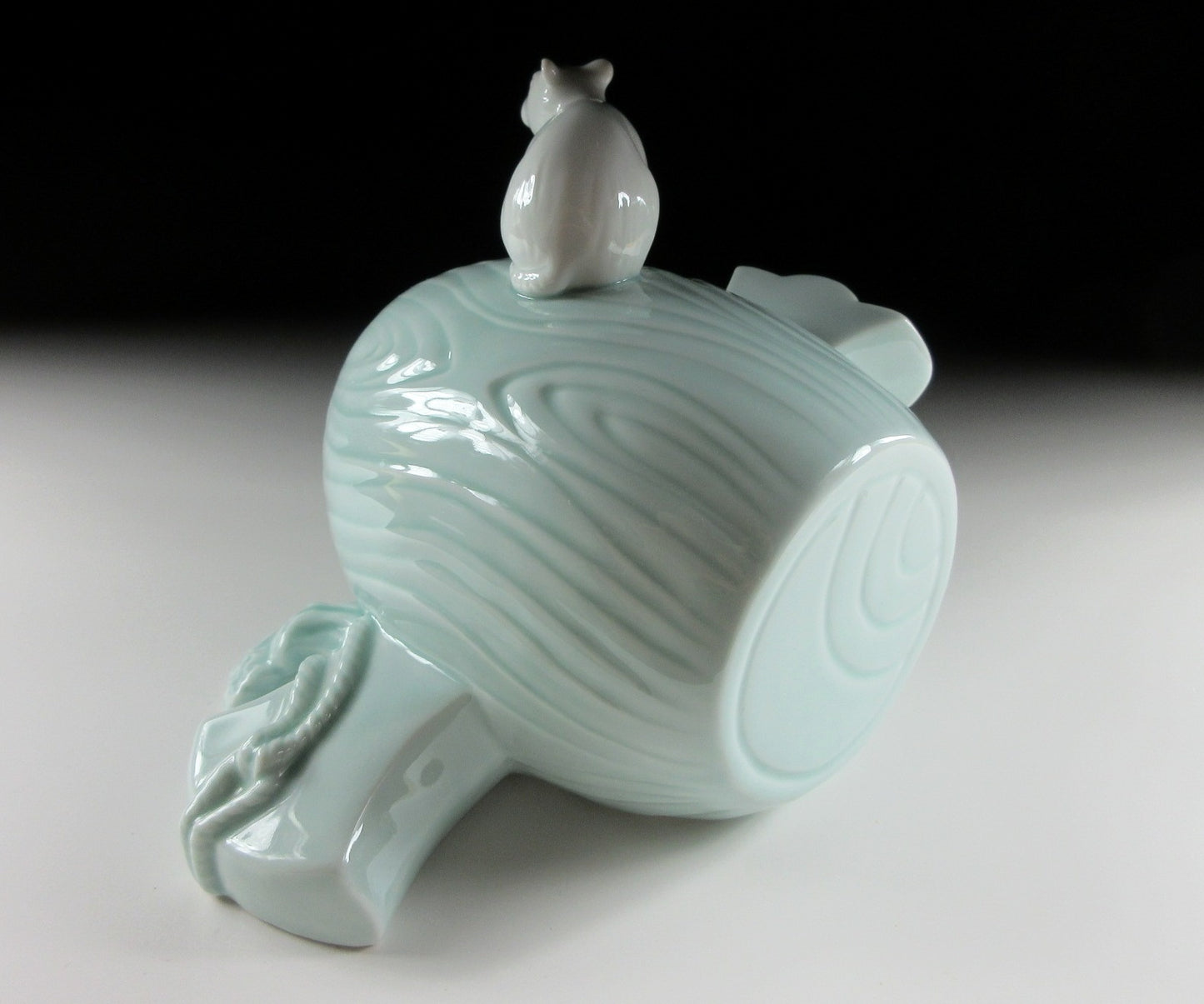 Celadon Glaze Year of the Rat Okimono