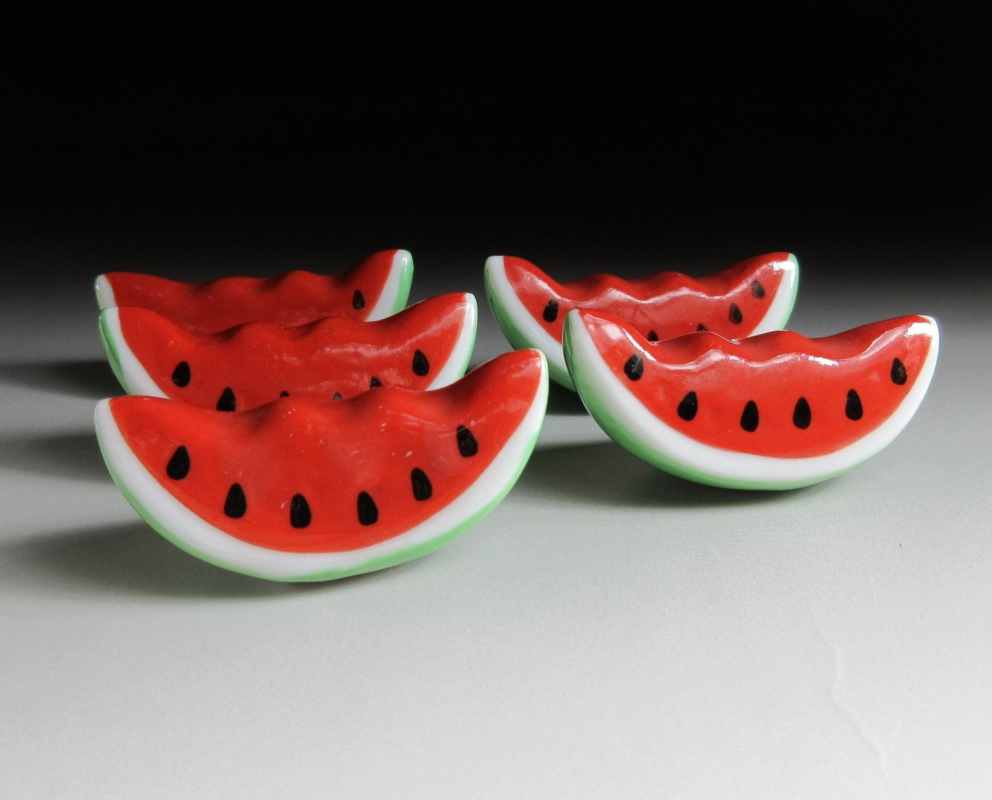 Set of Watermelon Hashioki Chopstick Rests