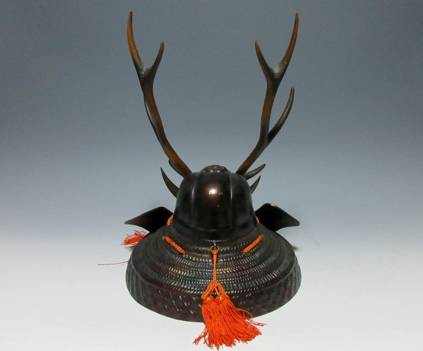 Yamanaka Shikanosuke Antler Kabuto Okimono