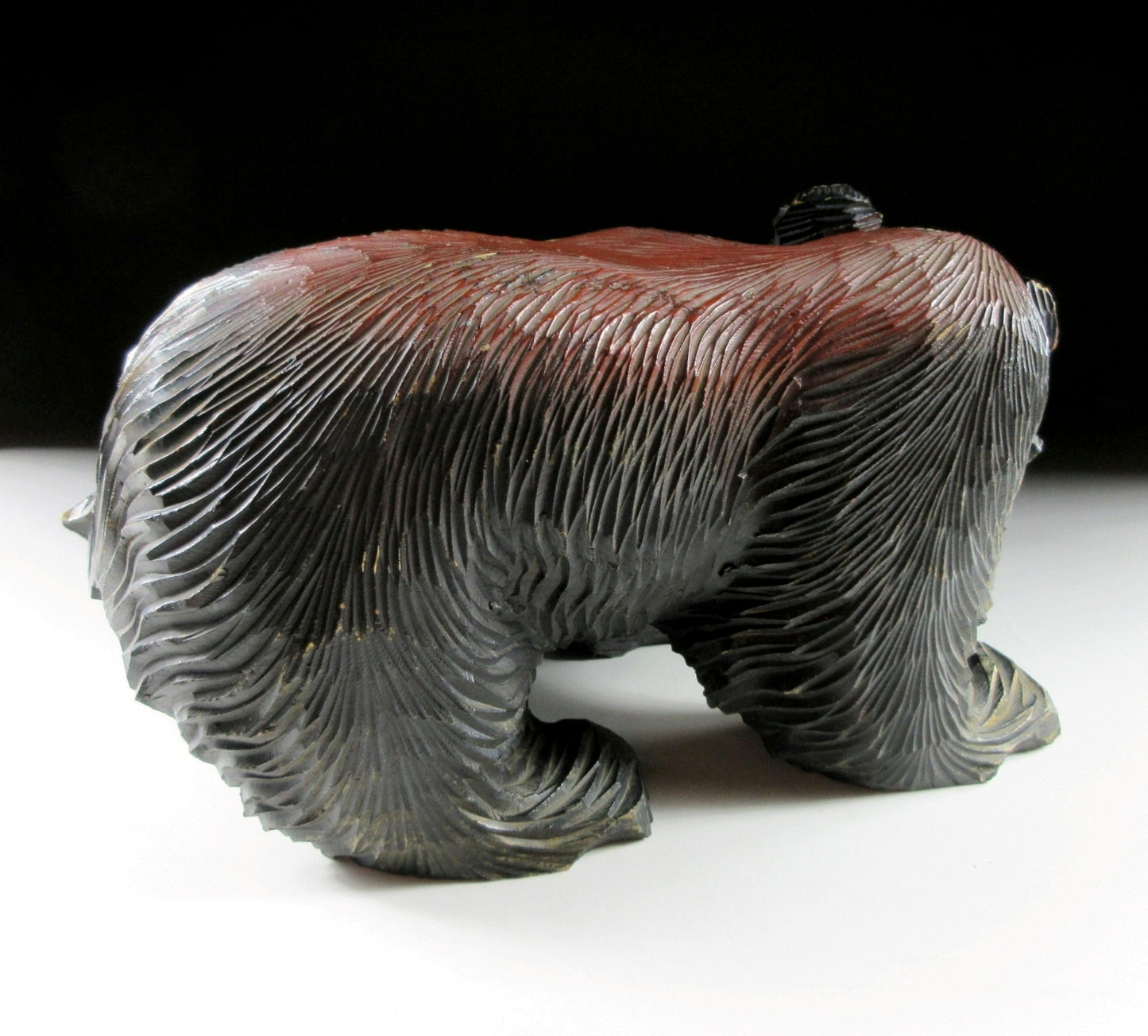 Vintage Hokkaido Bear with Display Board