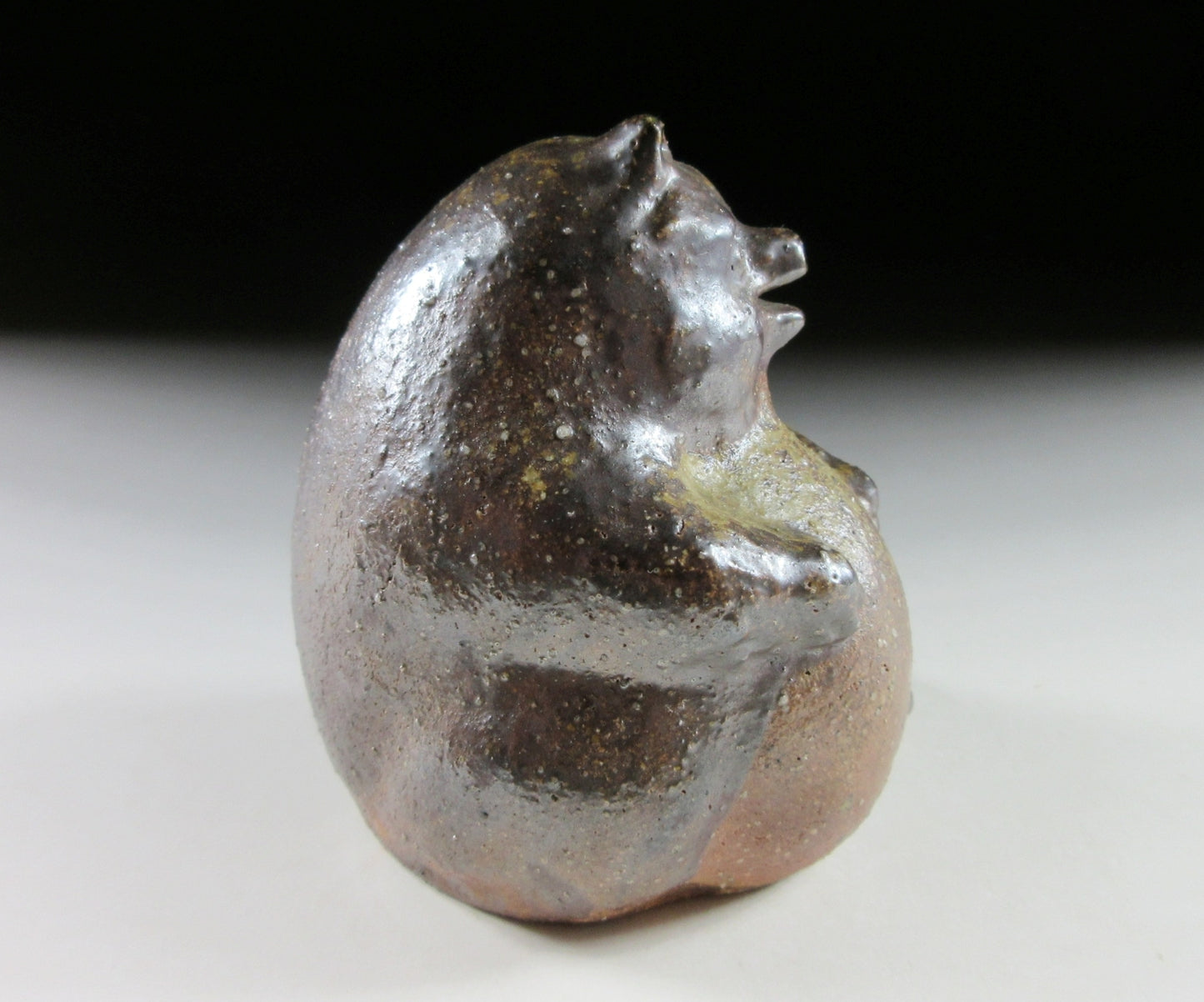 Vintage Bizen-ware Tanuki